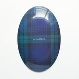 8MW Matsuo Miyuki Glass Oval Plate - Tabby