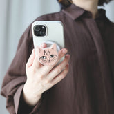 8MW Matsuo Miyuki Magnetic Phone Grip - Noisettes