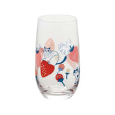 Decole Fika Glass Cup - Large - Strawberry