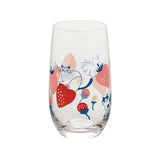 Decole Fika Glass Cup - Large - Strawberry