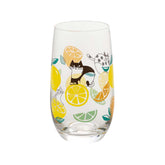 Decole Fika Glass Cup - Large - Lemon