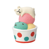 Decole Concombre Figurine - Aquatic Paradise - Relaxing Polar Bear