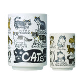 Ippinsha Yamato Sushi Teacup - Cat