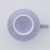 Bisque I LOVE CAT! Mug - Lavender
