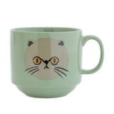 Bisque I LOVE CAT! Mug - Sage