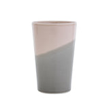 Bisque KEEPOT Double-layered Porcelain Tumbler - Pink x Grey