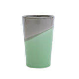Bisque KEEPOT Double-layered Porcelain Tumbler - Grey x Sage