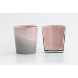 Bisque KEEPOT Double-layered Porcelain Cup - Pink x Grey