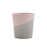 Bisque KEEPOT Double-layered Porcelain Cup - Pink x Grey