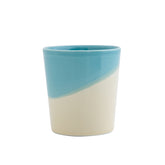 Bisque KEEPOT Double-layered Porcelain Cup - Turquoise x Cream