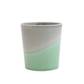 Bisque KEEPOT Double-layered Porcelain Cup - Grey x Sage