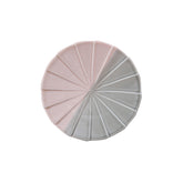 Bisque KEEPOT Double-layered Porcelain Small Plate - Pink x Grey