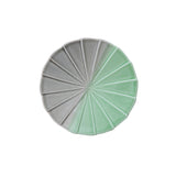 Bisque KEEPOT Double-layered Porcelain Small Plate - Grey x Sage