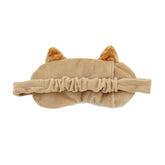 Bisque Tsumande Animals Eye Pillow - ShibaInu