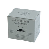 Bisque ALL MEMBERS Mug with Lid - Red