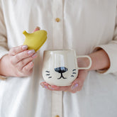 Bisque ALL MEMBERS Mug with Lid - Black