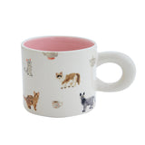 Bisque Dessin Mug - Cat