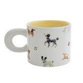 Bisque Dessin Mug - Dog