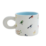 Bisque Dessin Mug - Bird