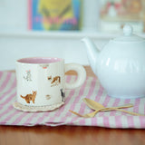 Bisque Dessin Mug - Cat