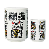 Ippinsha Yamato Sushi Teacup - Lucky Cat