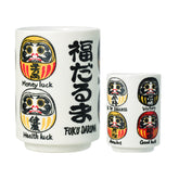 Ippinsha Yamato Sushi Teacup - Lucky Daruma
