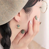 Ayatorie Little Bear Swing Earrings