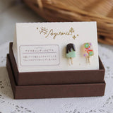Ayatorie Popsicle Stud Earrings