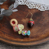 Ayatorie Snack Time Mismatched Earrings
