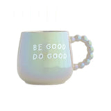 Bisque Iridescent Pearls Mug - Off White - Be Good Do Good