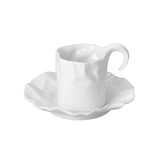 Ceramic Japan New Crinkle Cup And Saucer