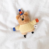 Dinotaeng Cococup Flat Fur Keychain - Bric