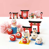 Decole Concombre Figurine - Fuku Mono - Pray for Passing Exam Red Daruma