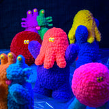 Kenelephant Mogol Mutant Deluxe Flocky Toy Blind Box - 6 Designs - A Display of 6 Boxes