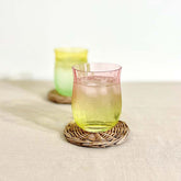 Decole Flower Glass Cup - Small - Yellow