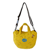 Gladee Large Canvas Tote Shoulder Bag - Ripe Banana