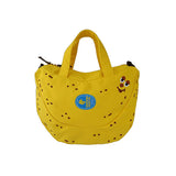 Gladee Large Canvas Tote Shoulder Bag - Ripe Banana
