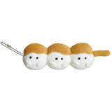 Ippinsha Mochi Wagashi-san Plush Keychain - Mitarashi Dango