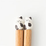 Ippinsha Plumpy & Fluffy Chopsticks - Cat