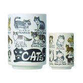 Ippinsha Yamato Sushi Teacup - Cat