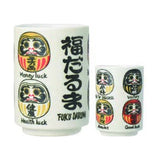 Ippinsha Yamato Sushi Teacup - Lucky Daruma