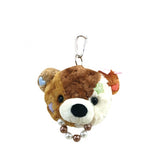 Take Off Kawaii Bear Pass Card Case - Cholocate