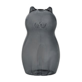 Decole Glass Cat Mini Vase - Black