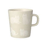 Decole Hakuren Mug - White Cat