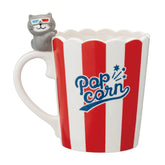Decole Home Cinema Party Popcorn Mug - Cat