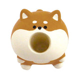 Decole Harapeko Animal Pen Stand - Shiba Dog