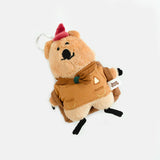 Dinotaeng Quokscout Flat Fur Keyring - Hatty