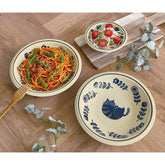 Decore Fika Curry & Pasta Plate - Navy