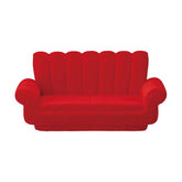 Decole Concombre Figurine - Fluffy Red Sofa