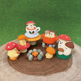 Decole Concombre Figurine - Mushroom Forest - Bonfire